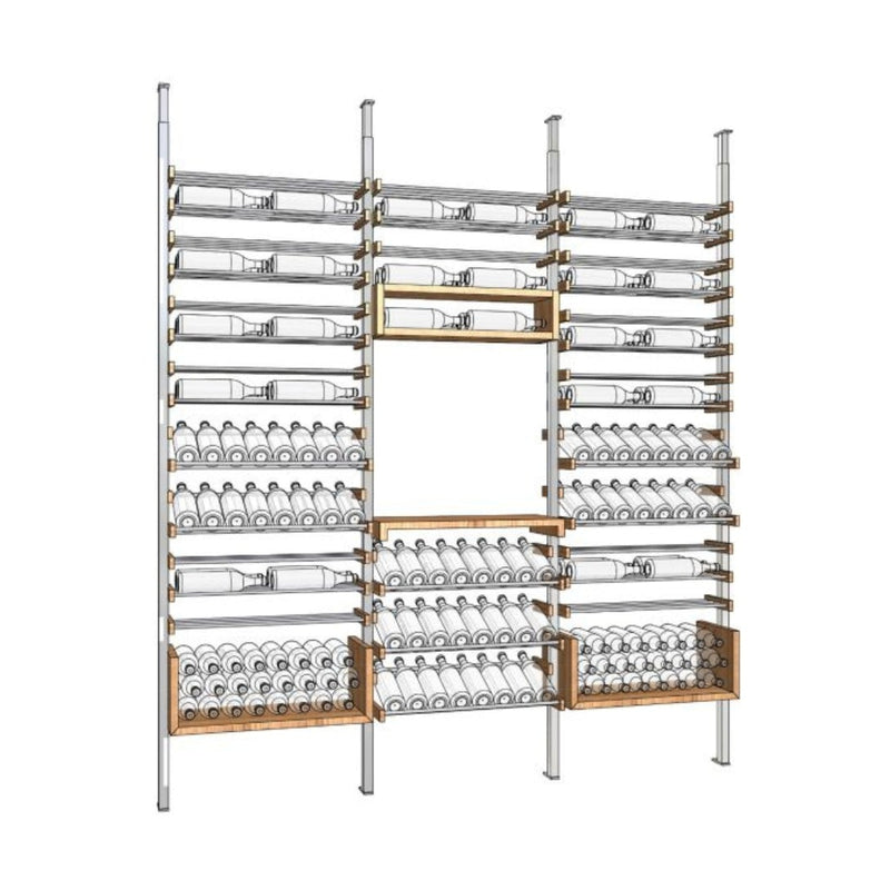 The Works, Walnut and Silver Metal