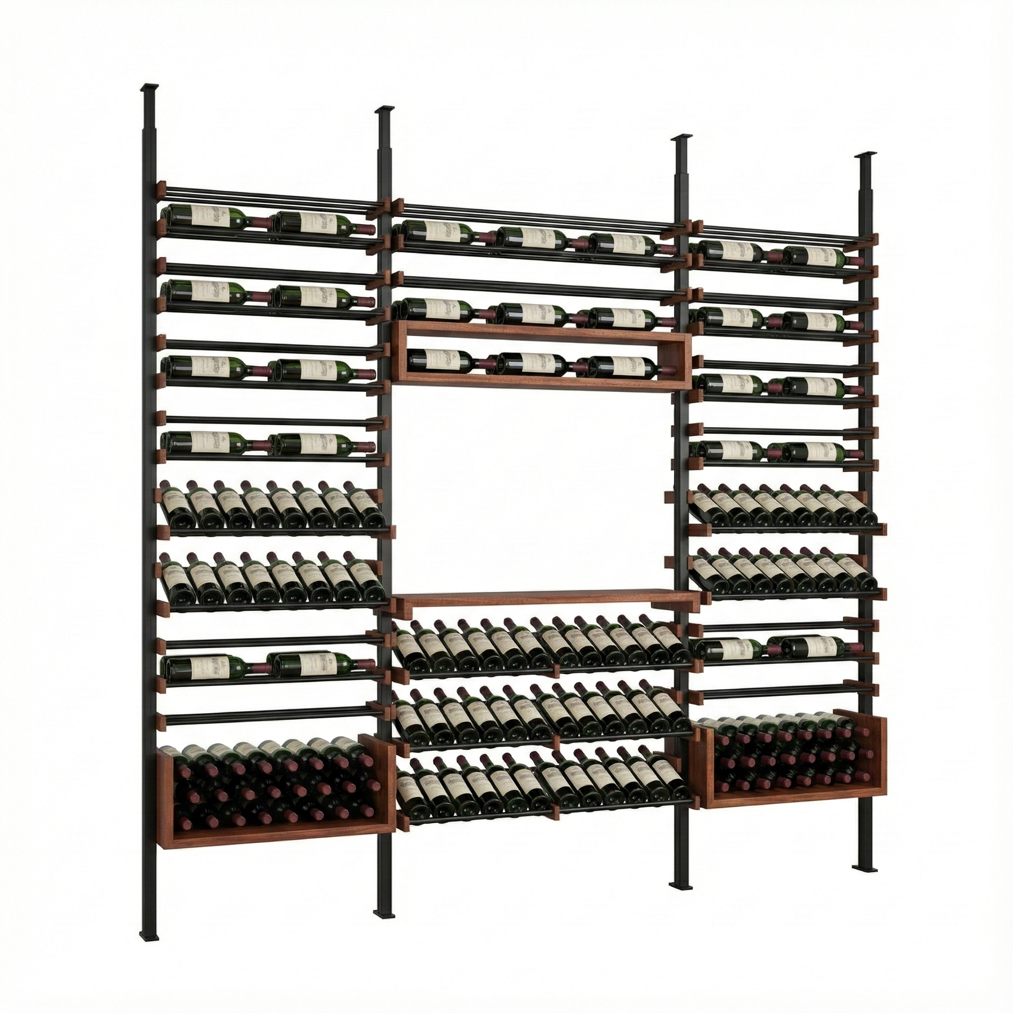 The Works, Walnut and Silver Metal