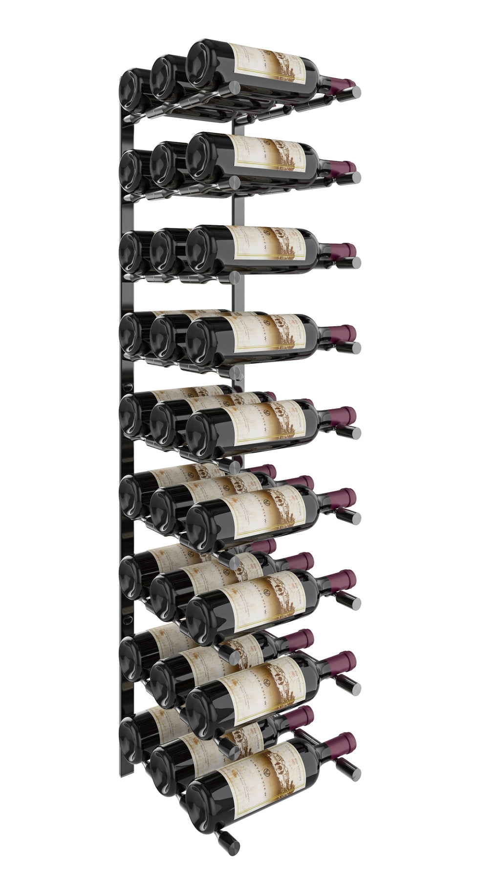 Flex Series Triple Deep Metal Wine Racks Wine Racks America