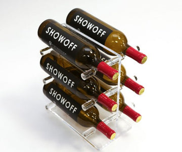 Mini T Tabletop Wine Rack