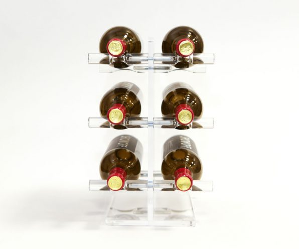 Mini T Tabletop Wine Rack