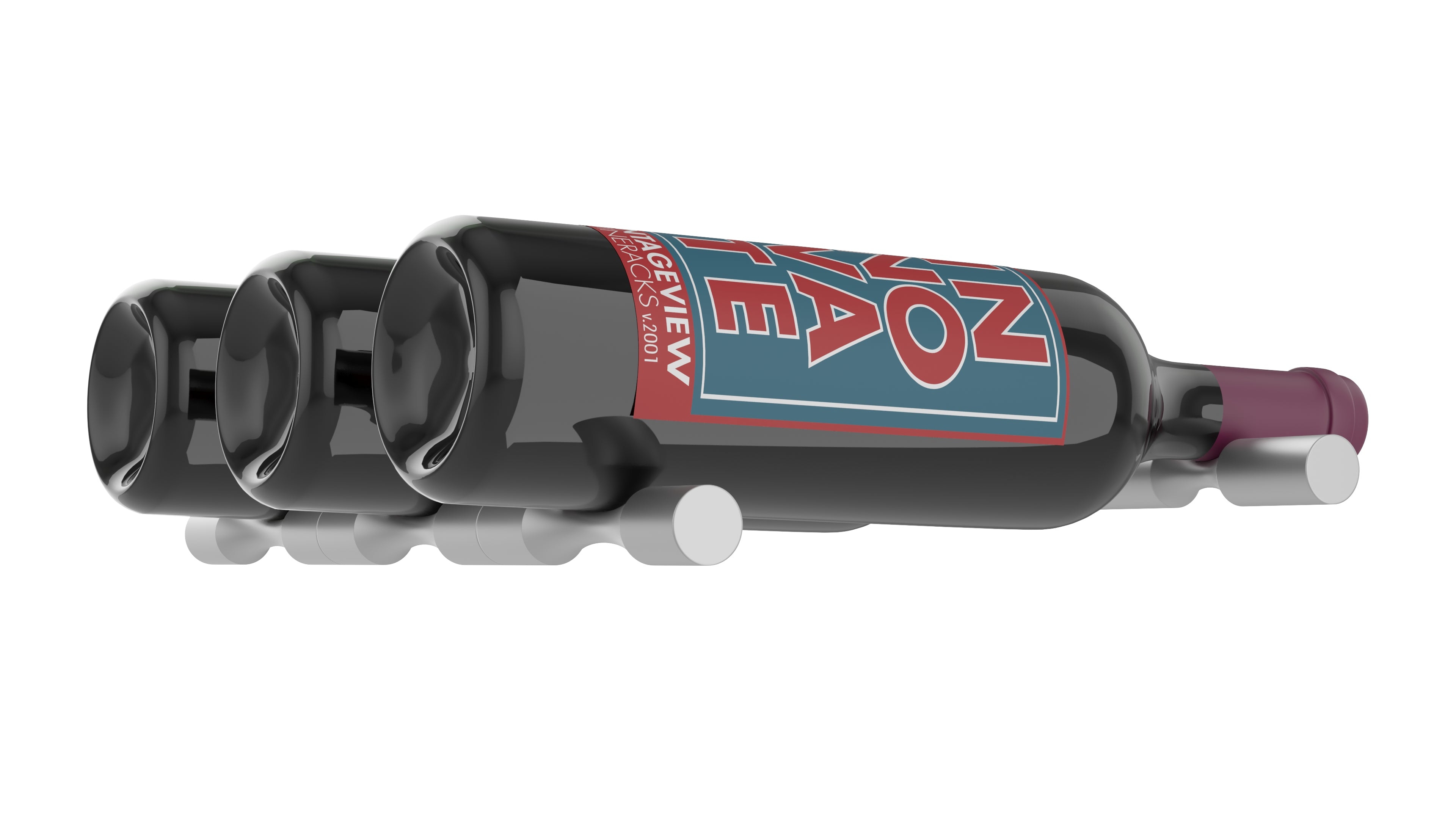 Vino Pins – Triple Deep in Cool Gray Wood/Studs