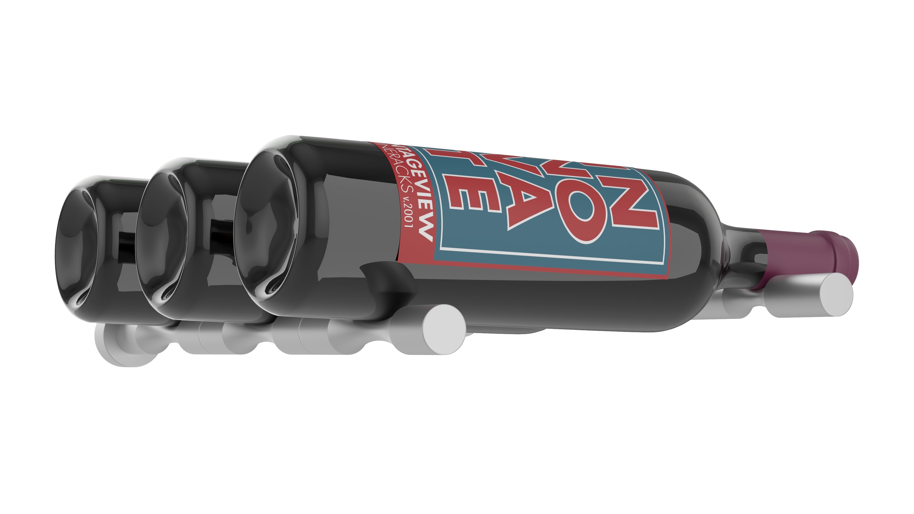 Vino Pins – Triple Deep in Cool Gray Drywall (includes Collars)