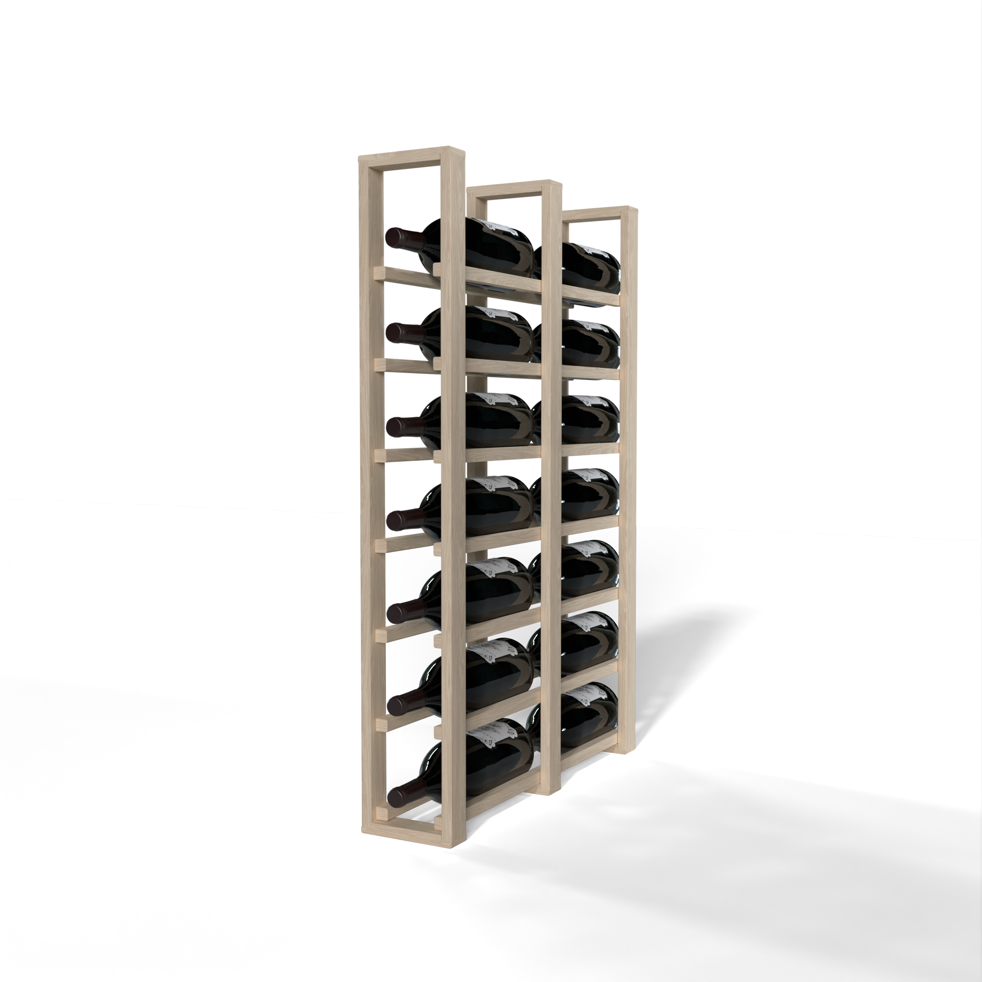 GrandCellar™ - 1 Column Full-Depth Double Deep Magnum Wine Rack - 36
