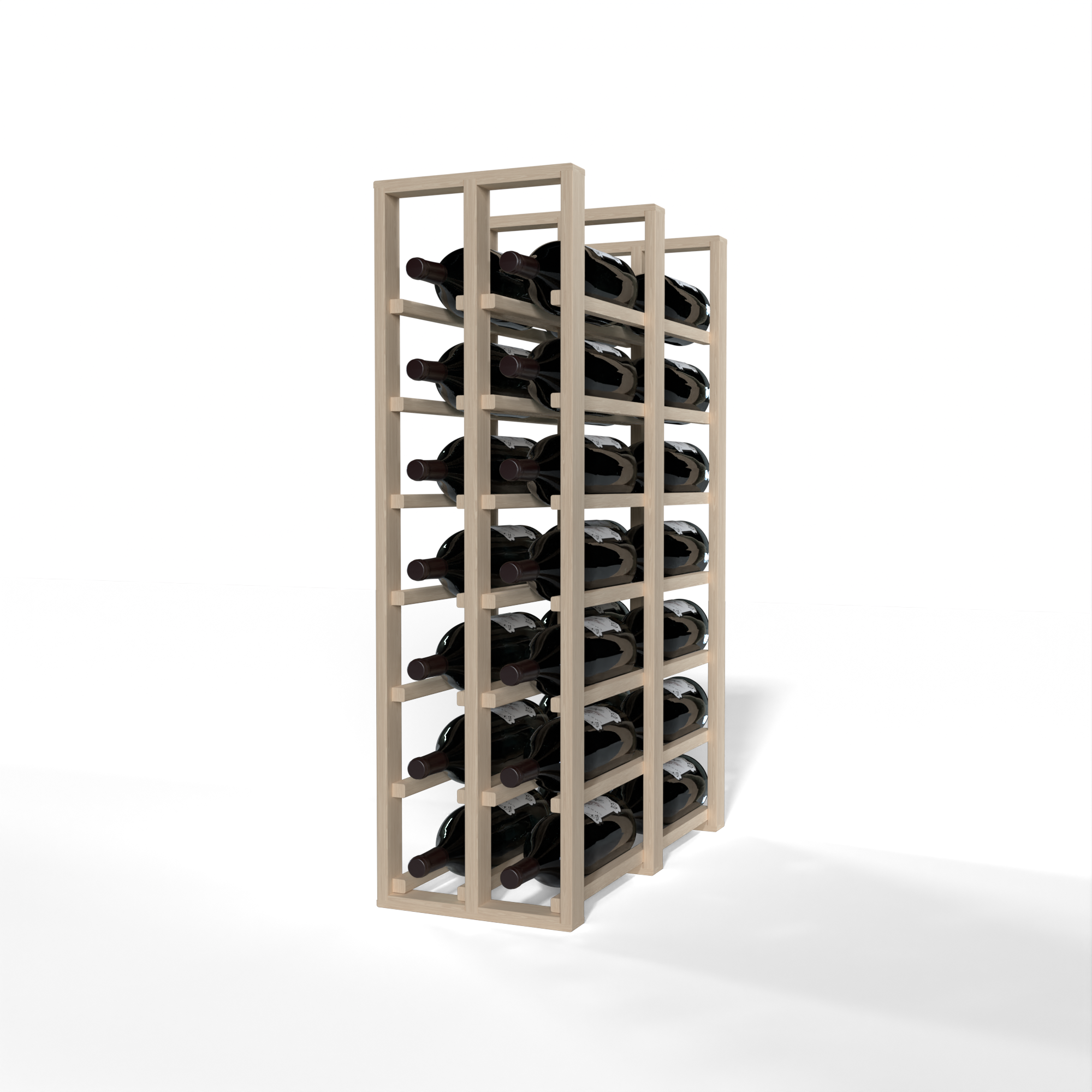 GrandCellar™ - 2 Column Full-Depth Double Deep Magnum Wine Rack - 36