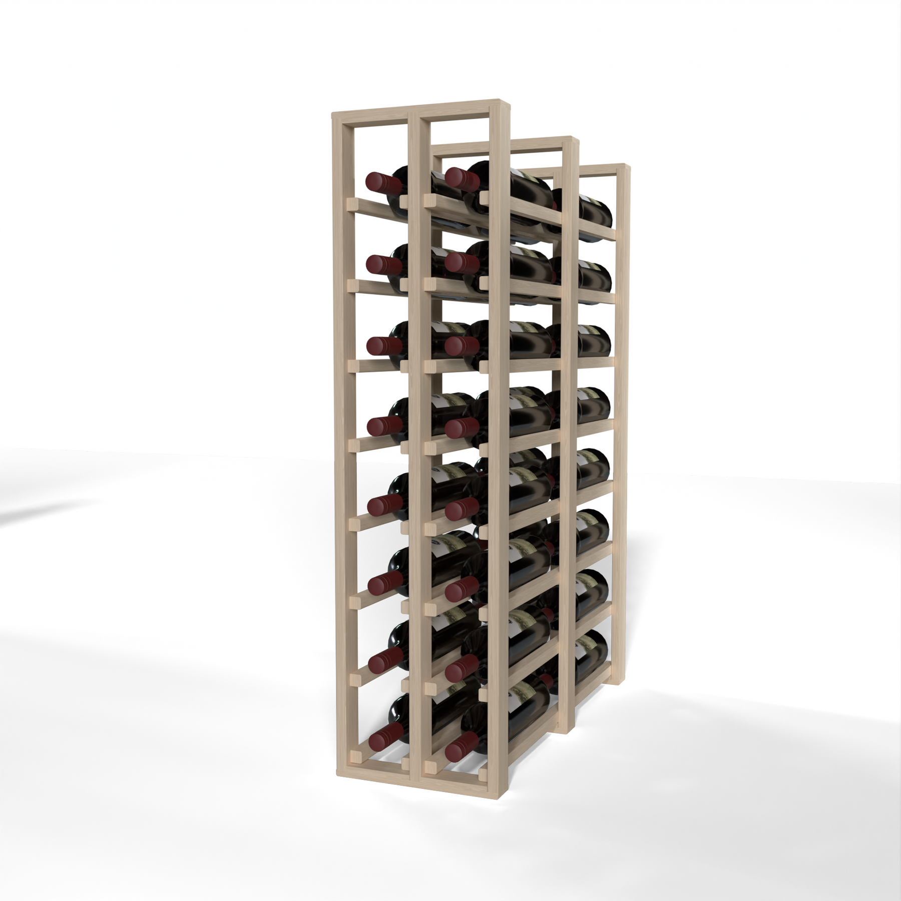 GrandCellar™ - 2 Column Full-Depth Double Deep Wine Rack - 36