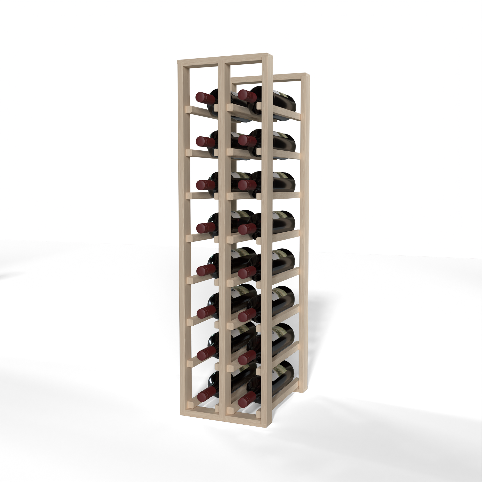 GrandCellar™ - 2 Column Full-Depth Standard Wine Rack - 36