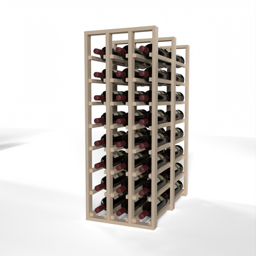 GrandCellar™ - 3 Column Full-Depth Double Deep Wine Rack - 36