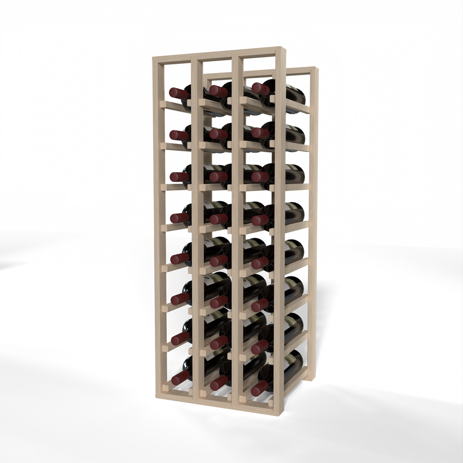 GrandCellar™ - 3 Column Full-Depth Standard Wine Rack - 36"
