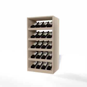 GrandCellar™ - 4 Column Full-Depth Cradle Wine Display - 36