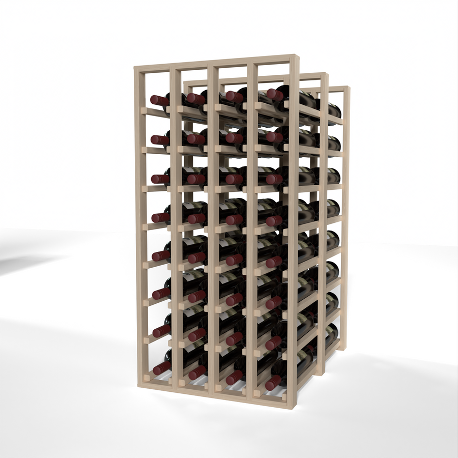 GrandCellar™ - 4 Column Full-Depth Double Deep Wine Rack - 36"