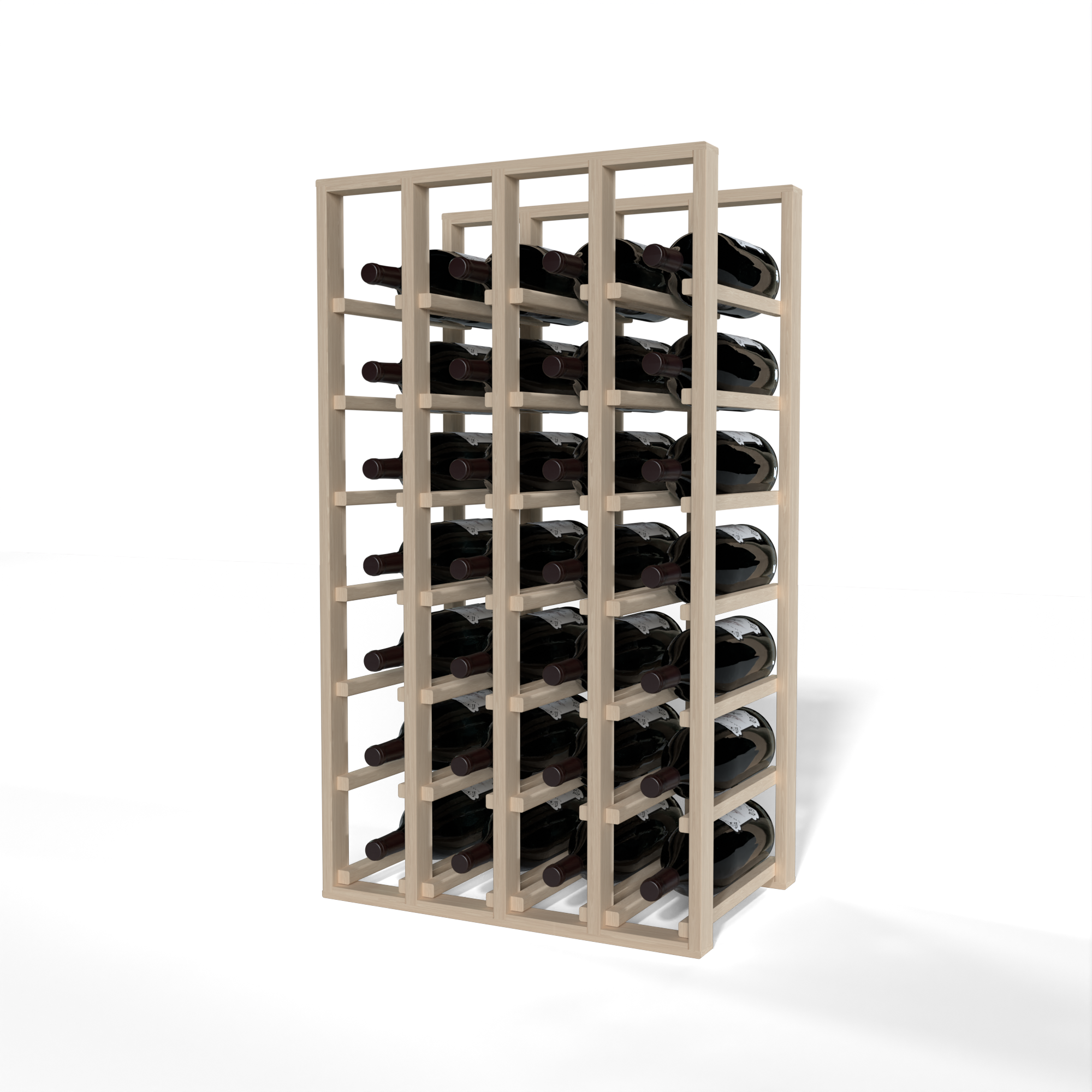 GrandCellar™ - 4 Column Full-Depth Magnum Wine Rack - 36