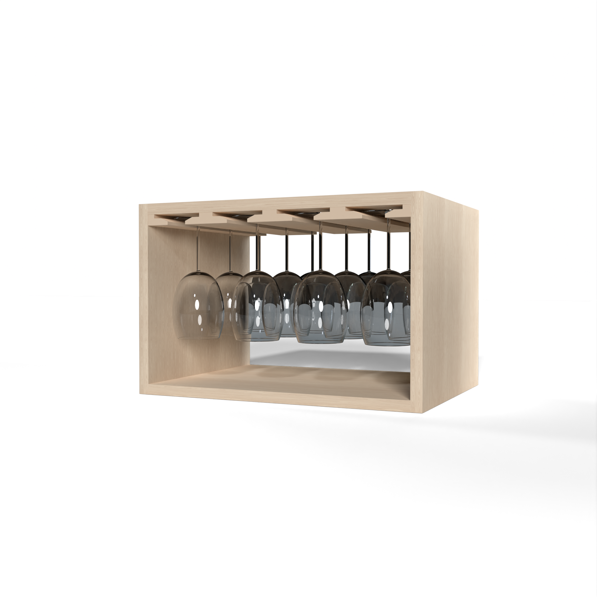 GrandCellar™ - 4 Column Full-Depth Stemware Rack  - 12