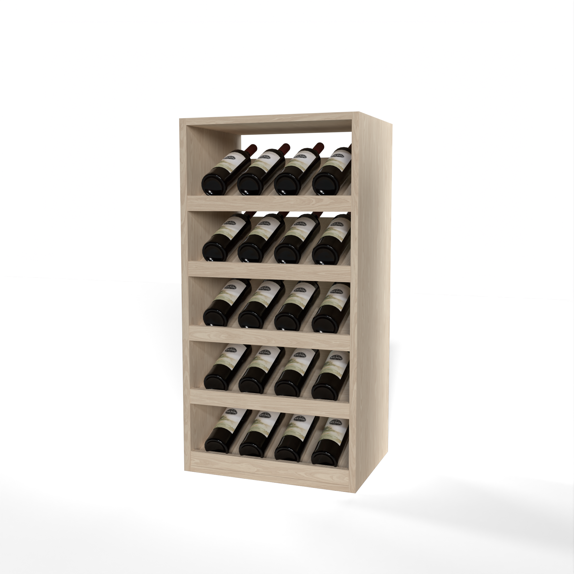 GrandCellar™ - 4 Column Full-Depth Wine Display  - 36