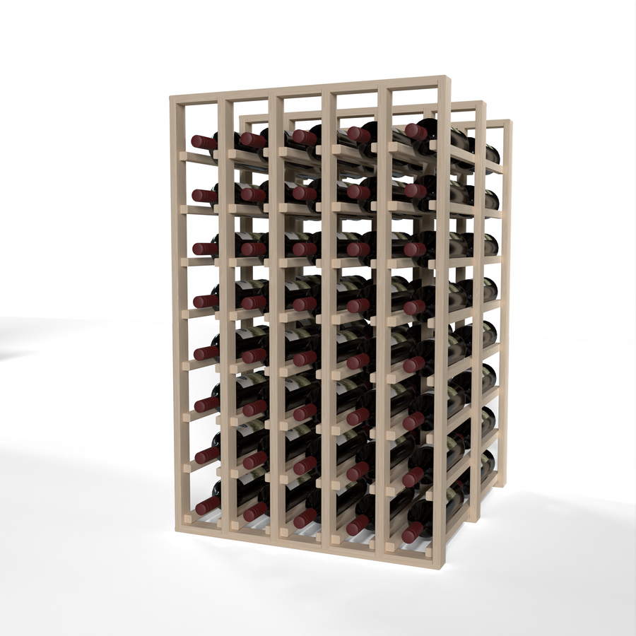 GrandCellar™ - 5 Column Full-Depth Double Deep Wine Rack - 36"