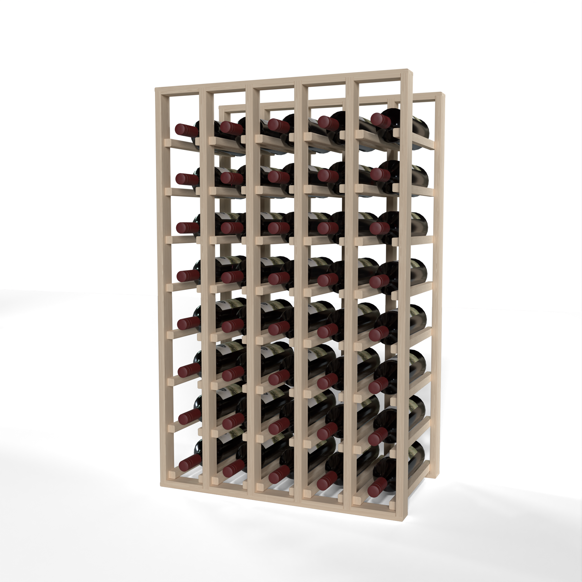 GrandCellar™ - 5 Column Full-Depth Standard Wine Rack - 36