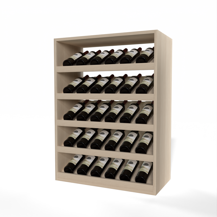 GrandCellar™ - 6 Column Full-Depth Cradle Wine Display - 36"