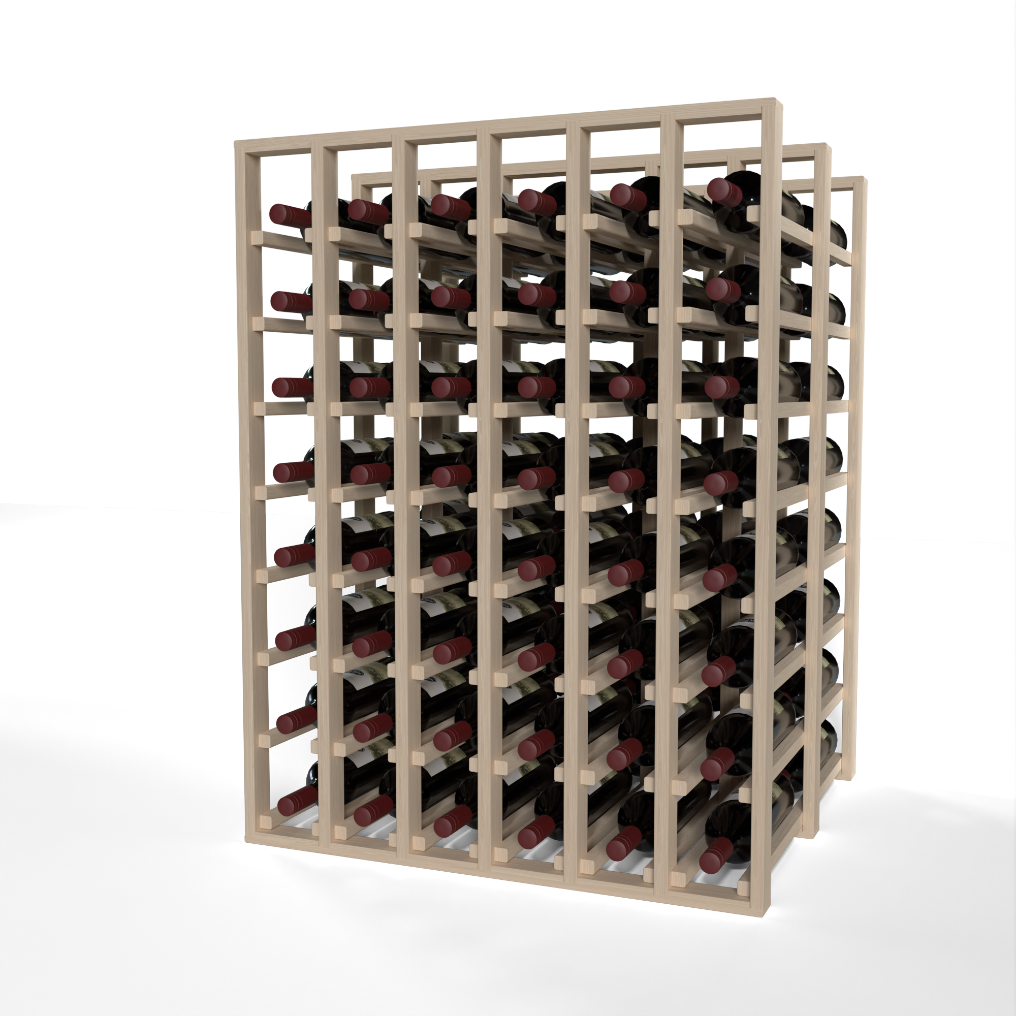 GrandCellar™ - 6 Column Full-Depth Double Deep Wine Rack - 36