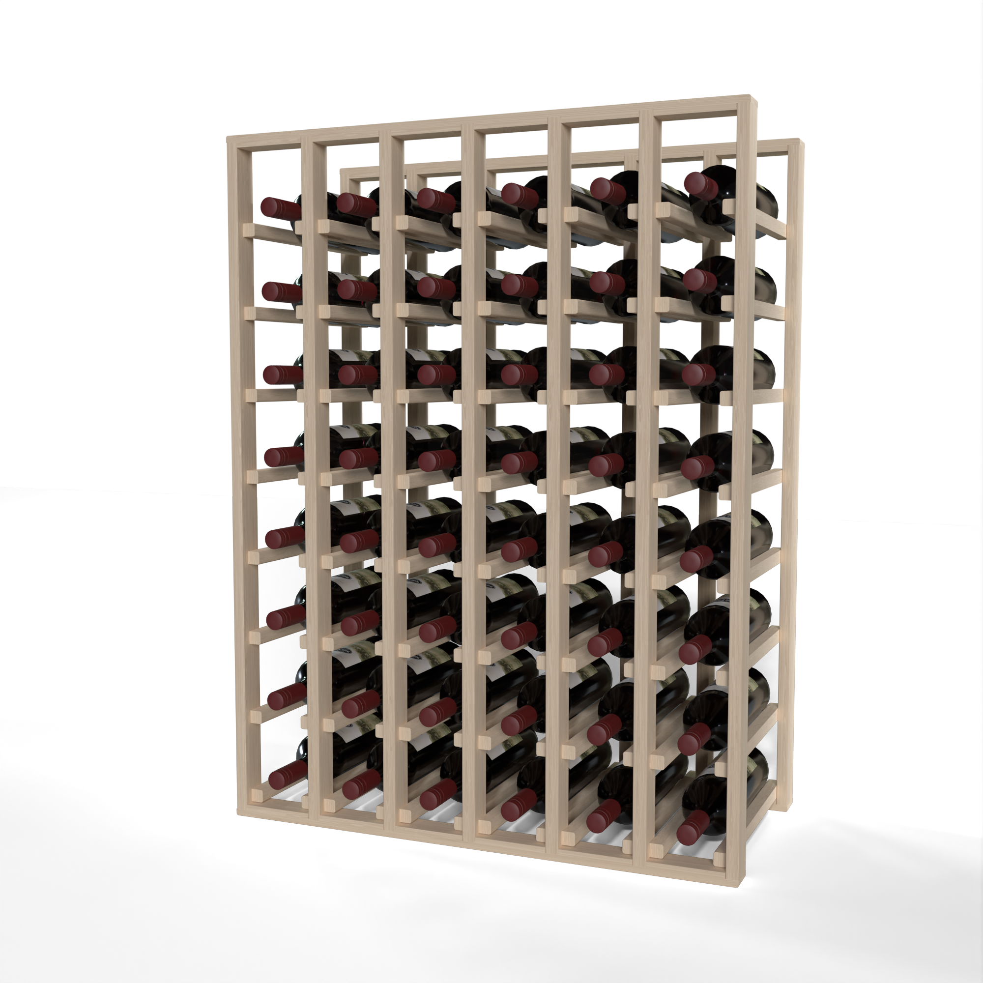 GrandCellar™ - 6 Column Full-Depth Standard Wine Rack - 36