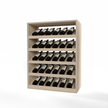 GrandCellar™ - 6 Column Full-Depth Wine Display  - 36
