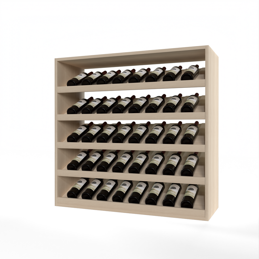 GrandCellar™ - 8 Column Full-Depth Cradle Wine Display - 36"