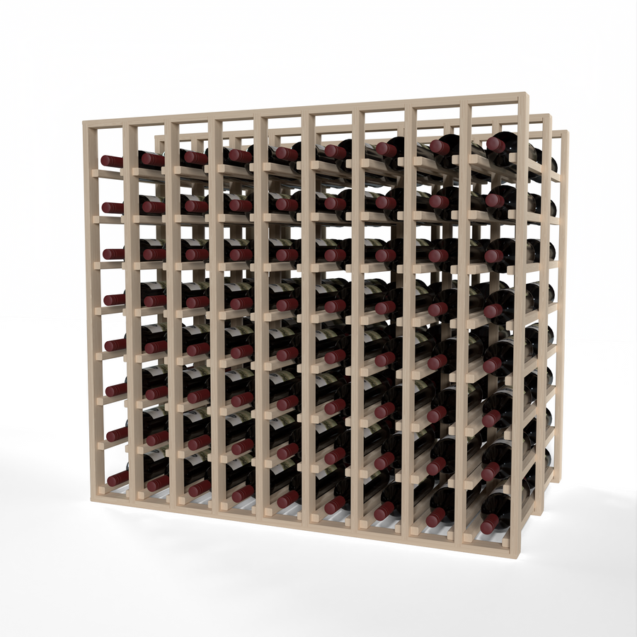 GrandCellar™ - 9 Column Full-Depth Double Deep Wine Rack - 36"