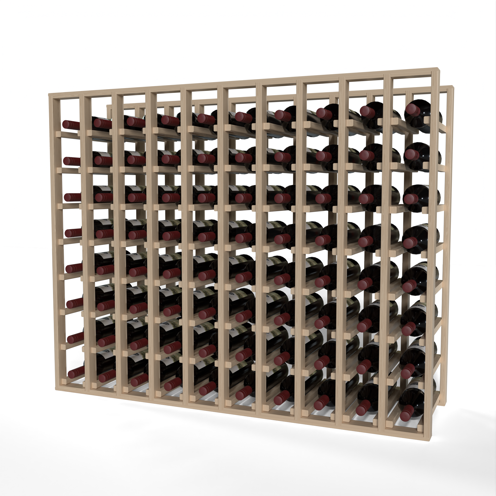 GrandCellar™ - 10 Column Full-Depth Standard Wine Rack - 36