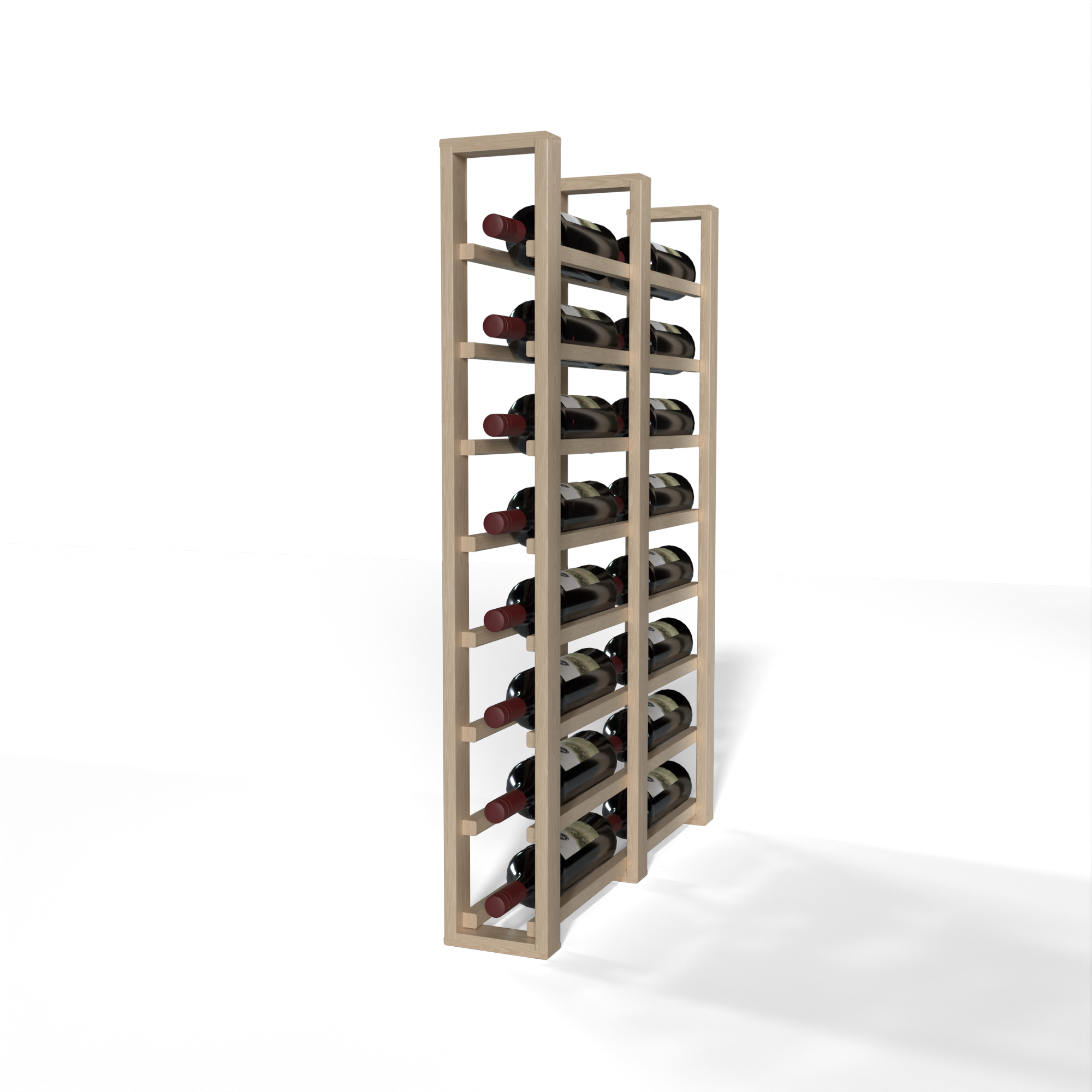 GrandCellar™ - 1 Column Full-Depth Double Deep Wine Rack - 36