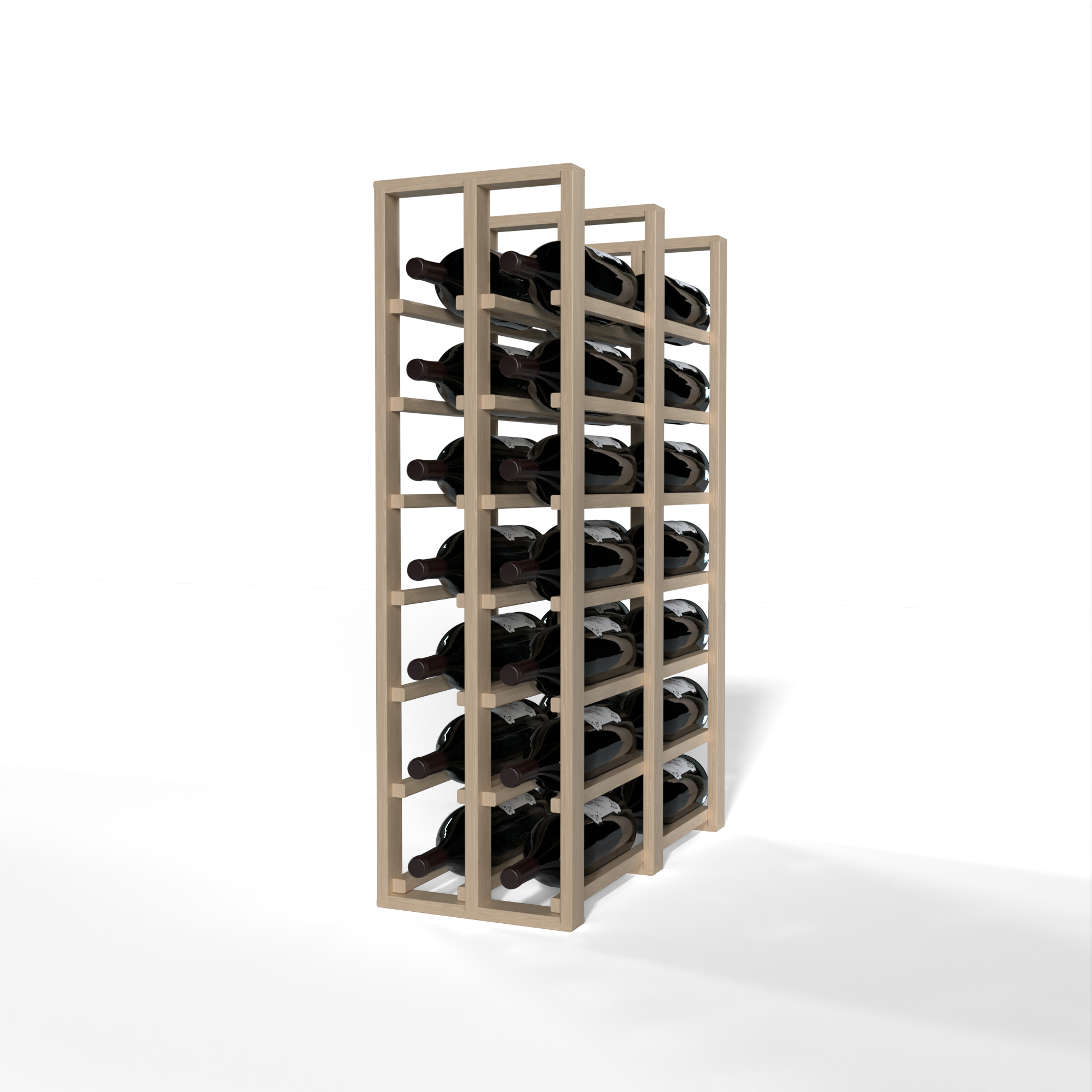 GrandCellar™ - 2 Column Full-Depth Double Deep Magnum Wine Rack - 36