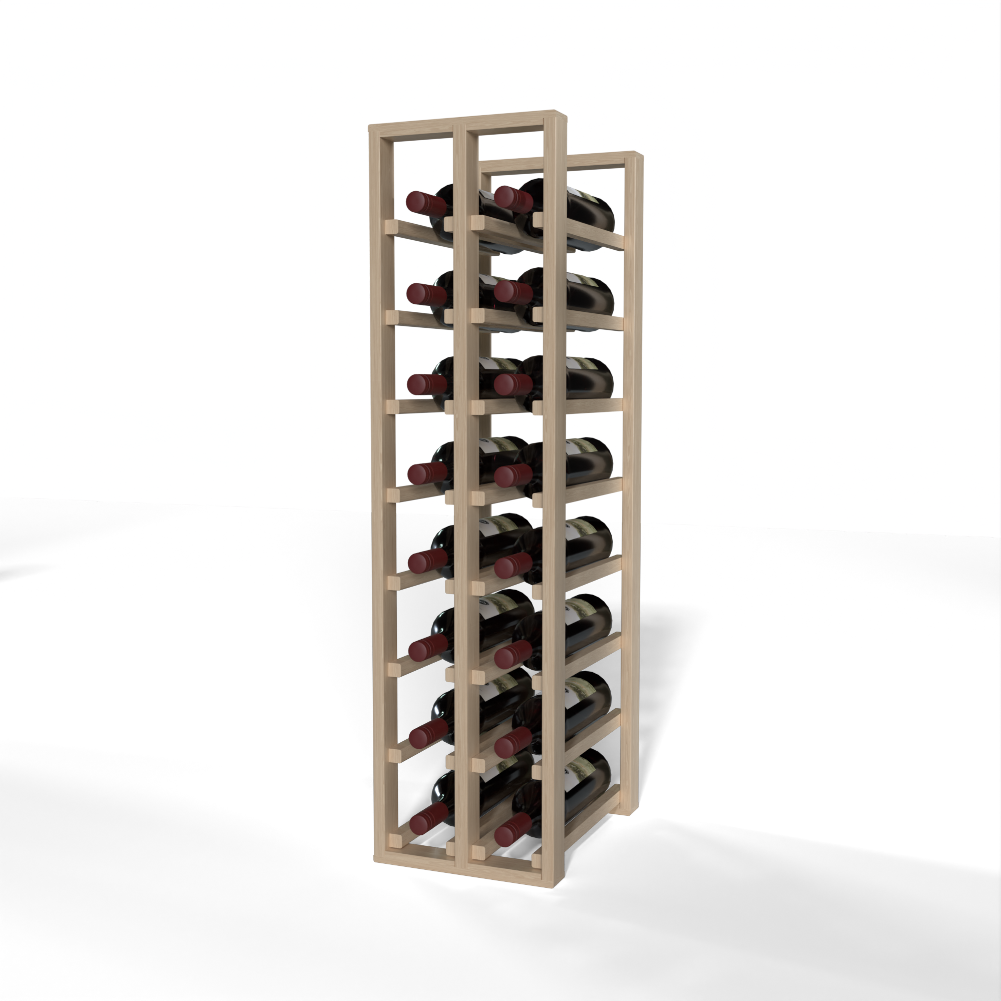 GrandCellar™ - 2 Column Full-Depth Standard Wine Rack - 36