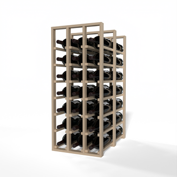 GrandCellar™ - 3 Column Full-Depth Double Deep Magnum Wine Rack - 36