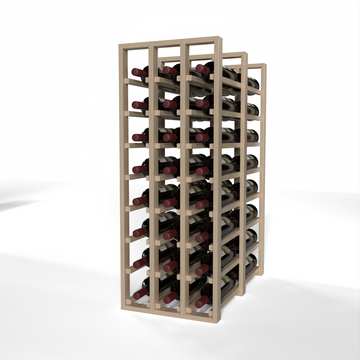 GrandCellar™ - 3 Column Full-Depth Double Deep Wine Rack - 36