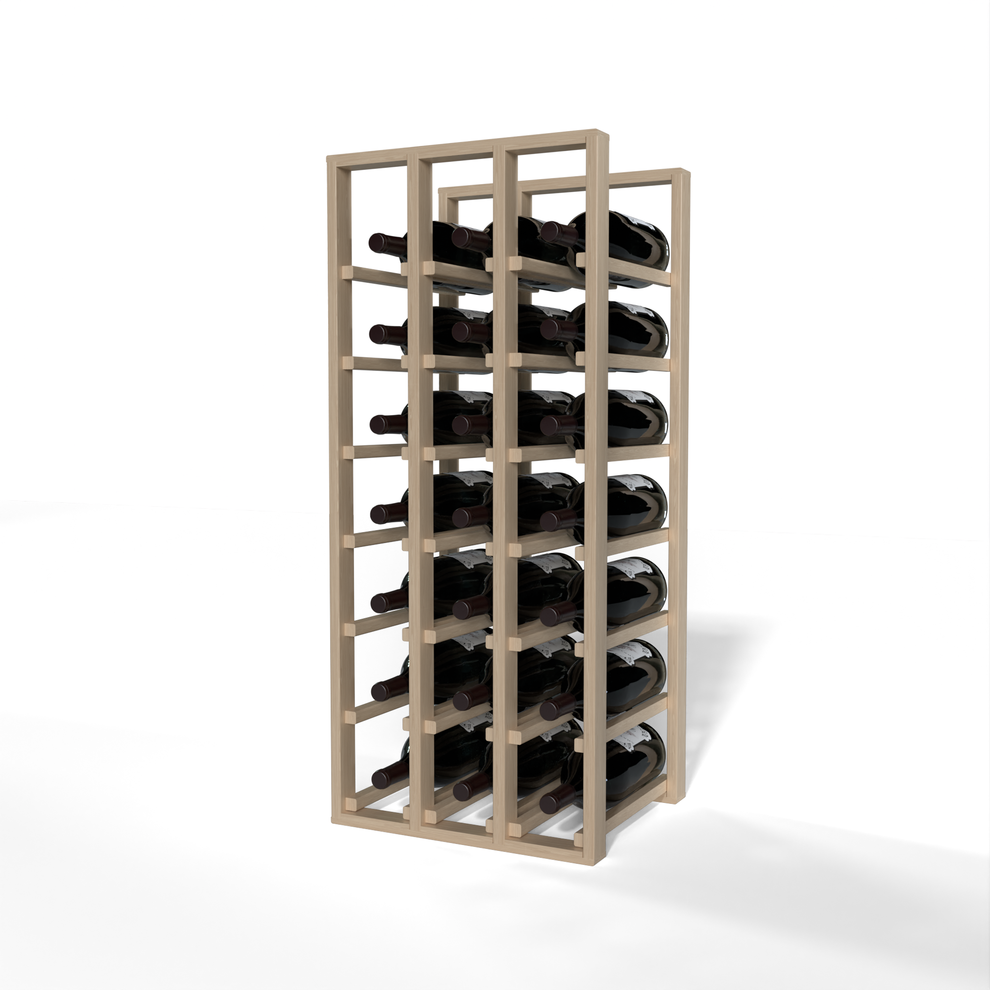 GrandCellar™ - 3 Column Full-Depth Magnum Wine Rack - 36