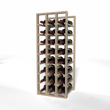 GrandCellar™ - 3 Column Full-Depth Standard Wine Rack - 36