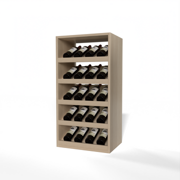 GrandCellar™ - 4 Column Full-Depth Cradle Wine Display - 36