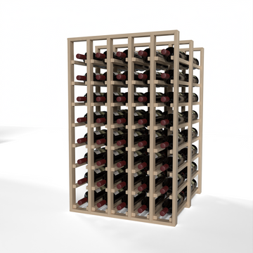 GrandCellar™ - 5 Column Full-Depth Double Deep Wine Rack - 36