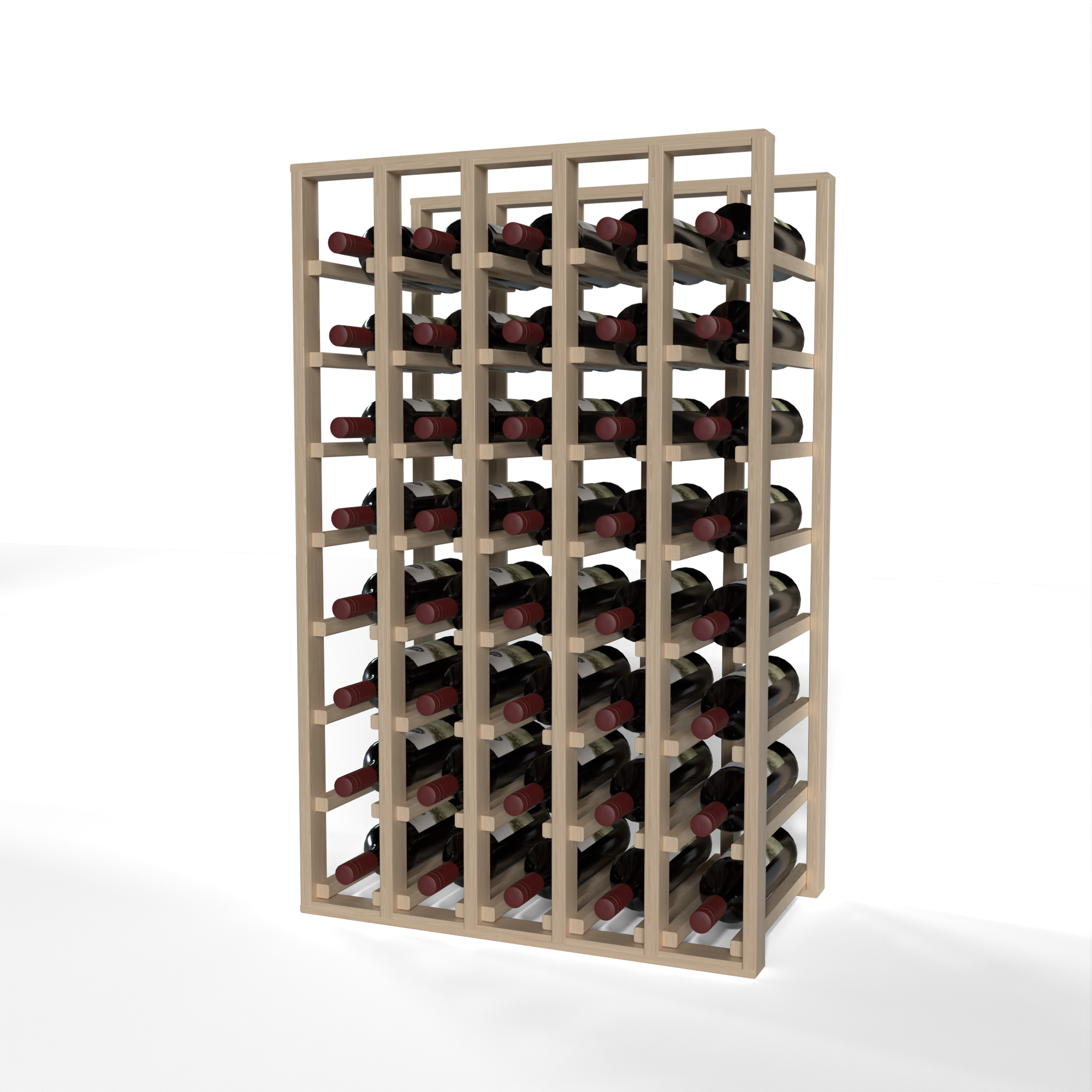 GrandCellar™ - 5 Column Full-Depth Standard Wine Rack - 36