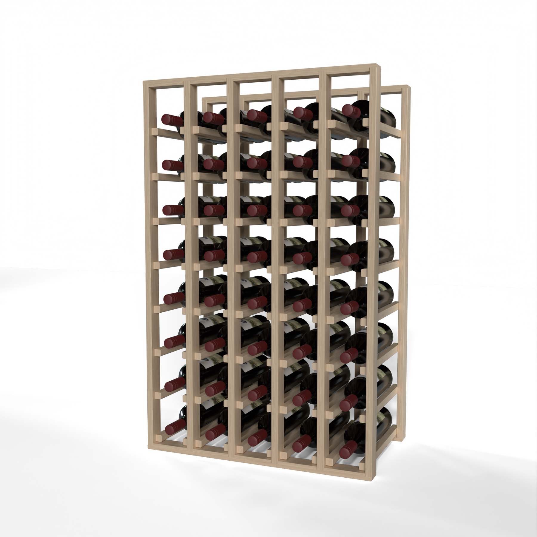 GrandCellar™ - 5 Column Full-Depth Standard Wine Rack - 36