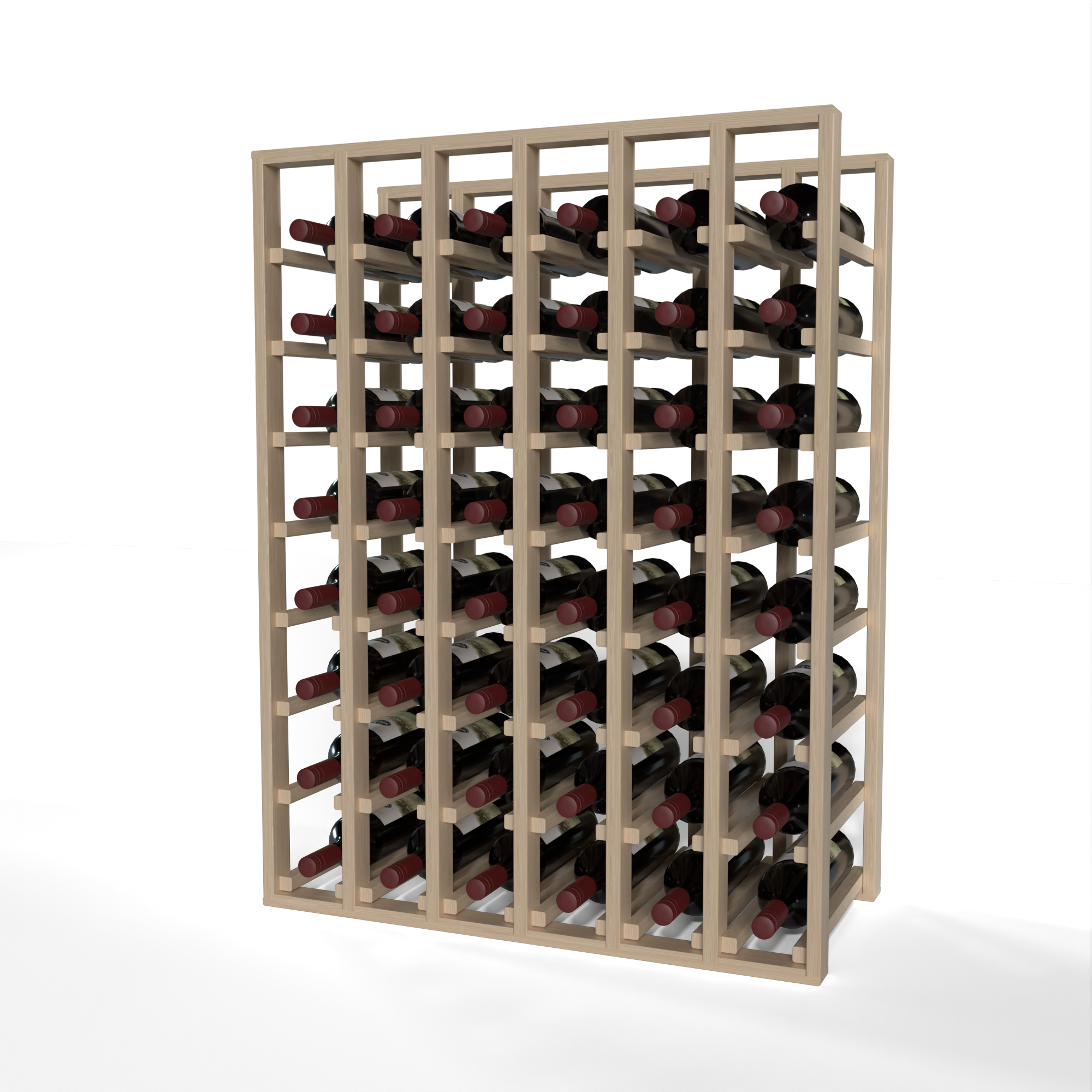 GrandCellar™ - 6 Column Full-Depth Standard Wine Rack - 36