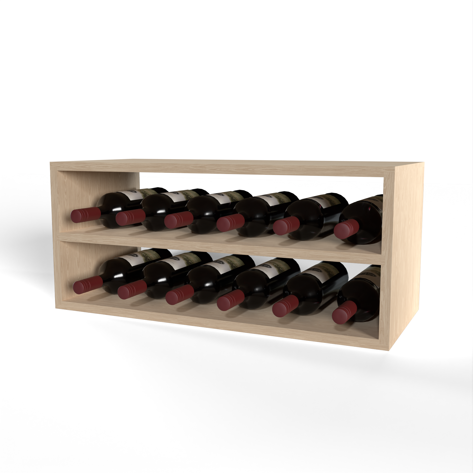 GrandCellar™ - 6 Column Full-Depth Wine Shelf - 12