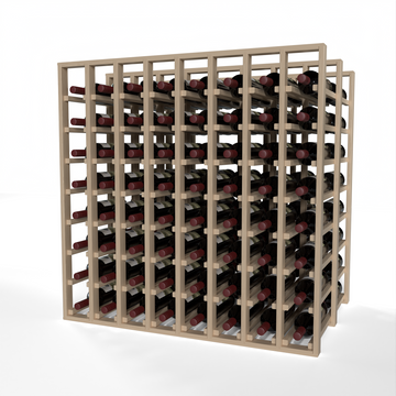 GrandCellar™ - 8 Column Full-Depth Double Deep Wine Rack - 36