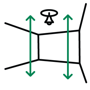 Create wine walls 4′ – 12′ high