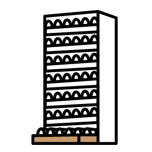 Full-depth soft close drawers