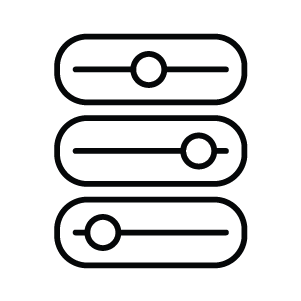 Variety of Control Options