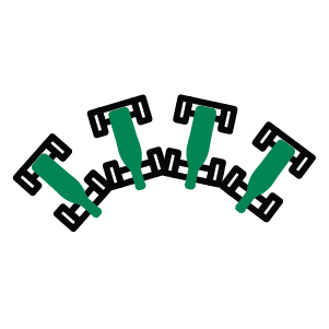 Makes any corner transition a breeze