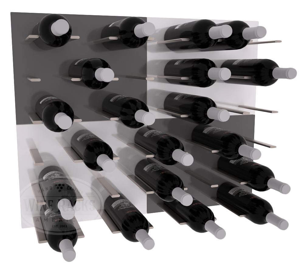 Combo 2×2 – White & Gunmetal Gray