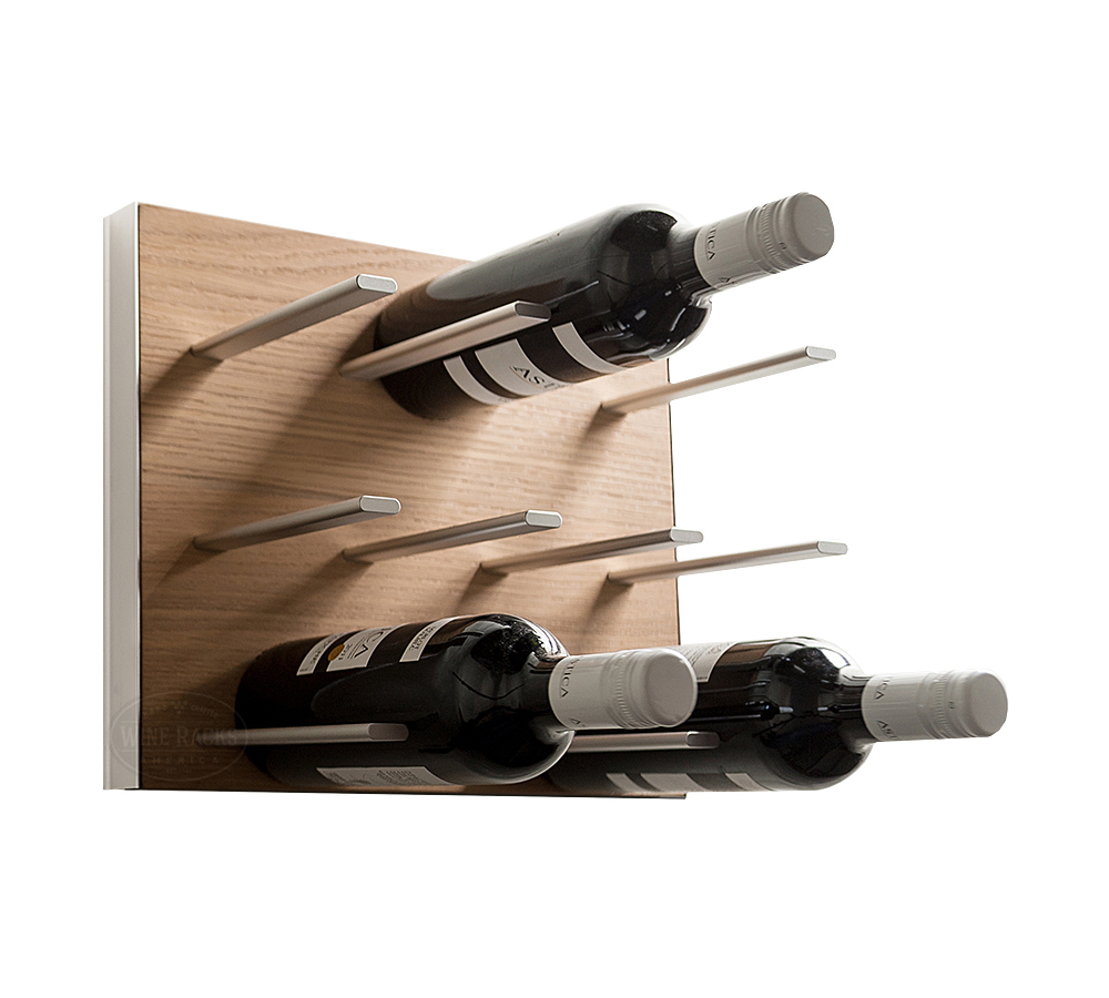 Stact Combo 2x2 - Pure White/Oak Wine Rack – Wine Racks America