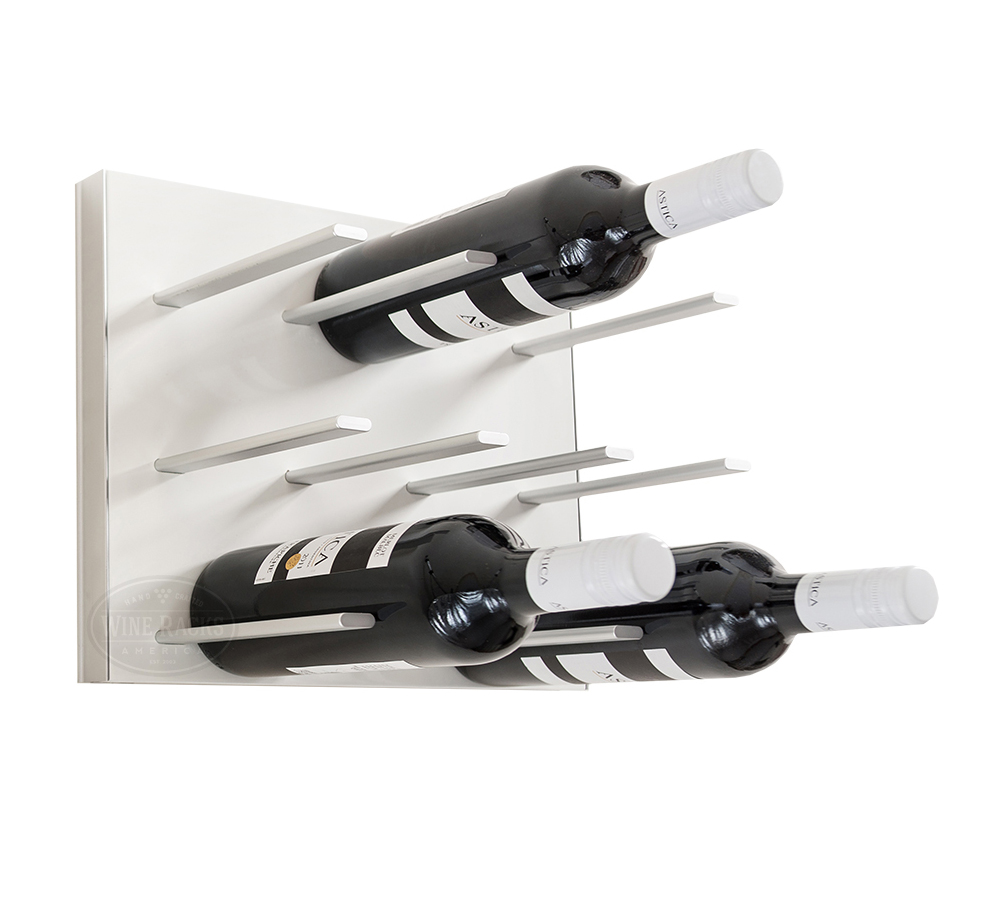 2x2 Racks Stact Combo 2x2 - Pure White/Oak Wine Rack – Wine Racks America