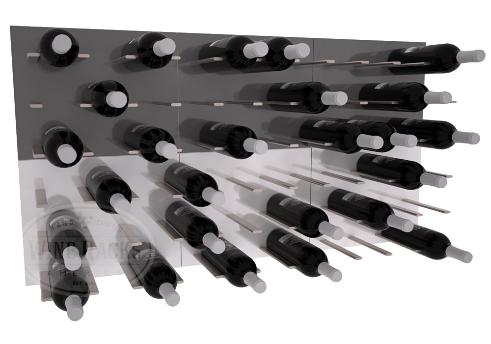 Combo 2×3 – White & Gunmetal Gray