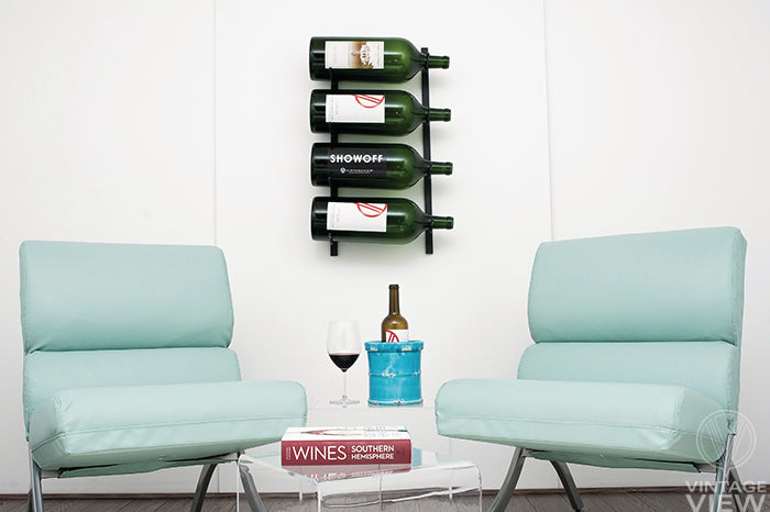 W Series Big Bottle Rack (wall mounted metal wine storage for 3L – 6L wine bottles)